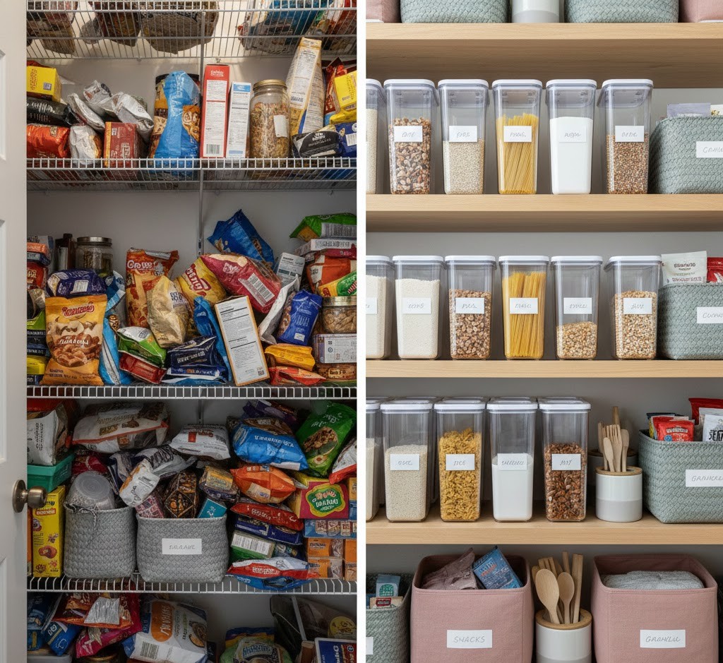 Pantry organization process
